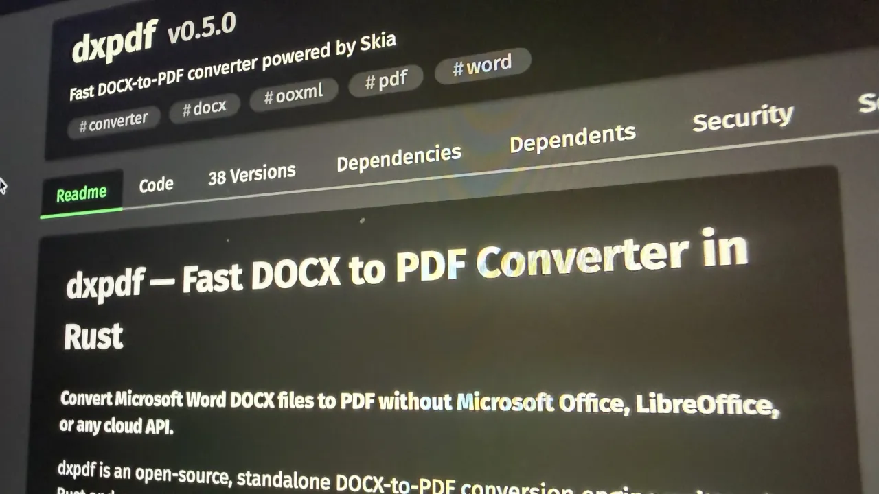 dxpdf 0.5.0: enseñar a un conversor de DOCX a leer el resto del mundo